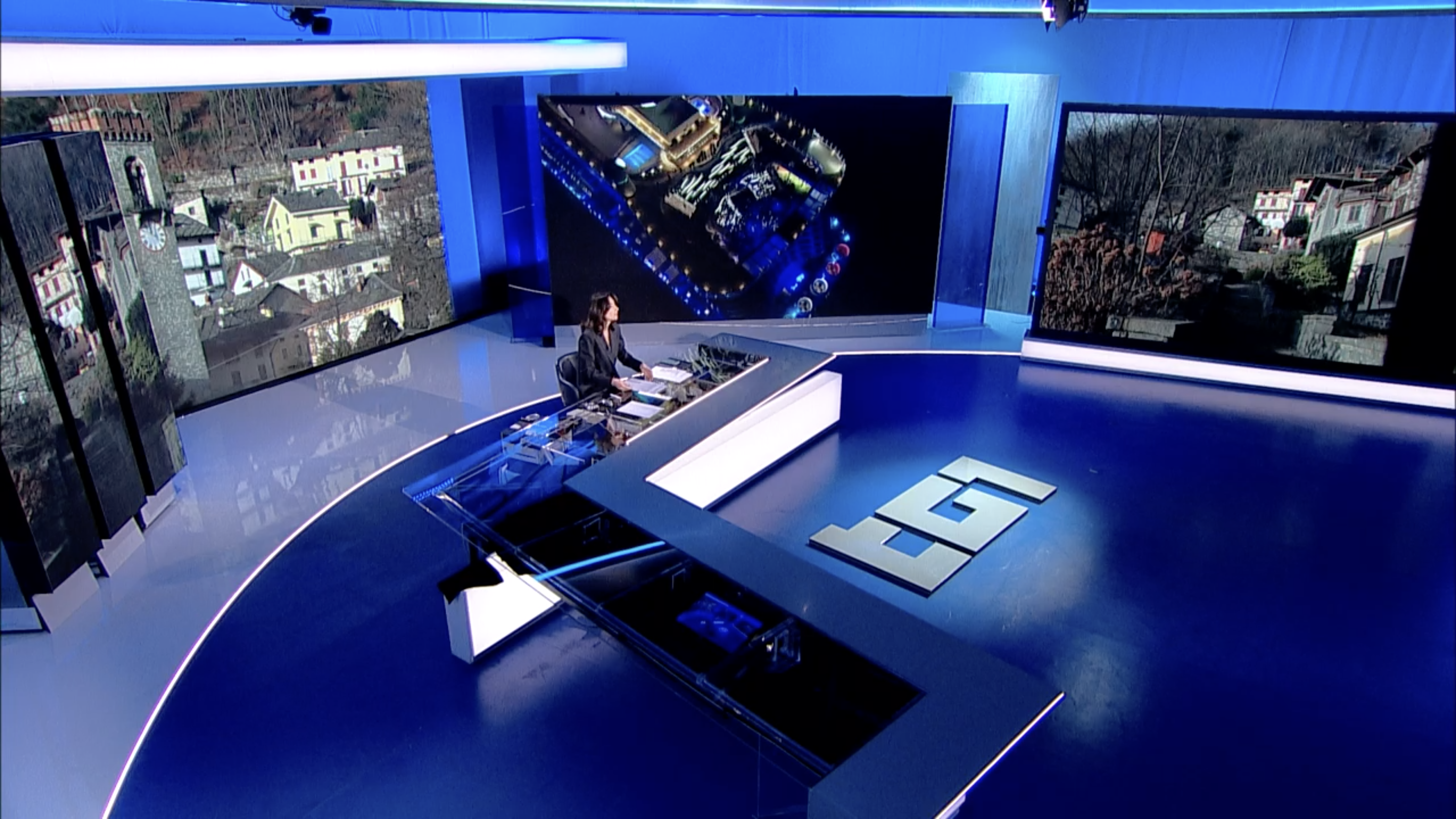 Tg1 inquadratura apertura