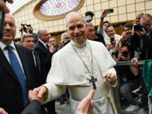 Papa_Leone_XIV_giornalisti
