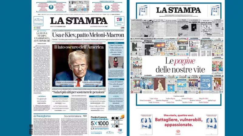 La Stampa nuova grafica