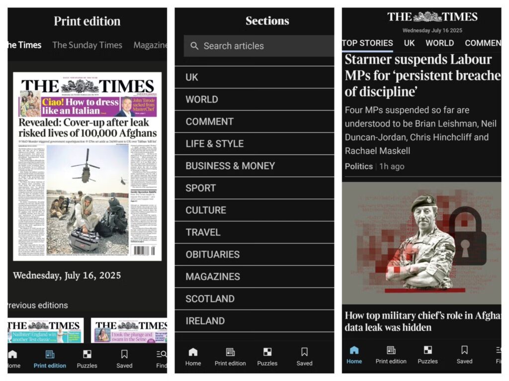 Times app