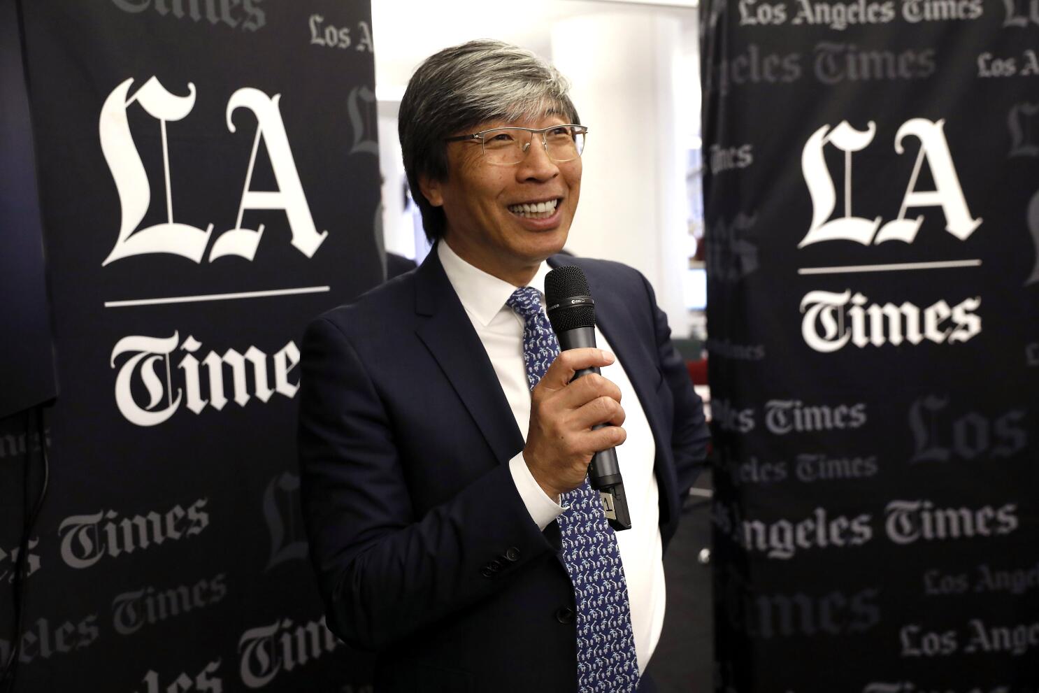 patrick soon shiong los angeles times