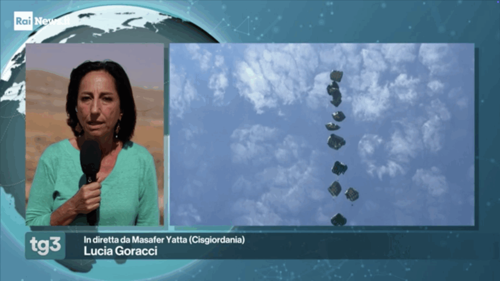 Goracci minacciata in diretta Tg3