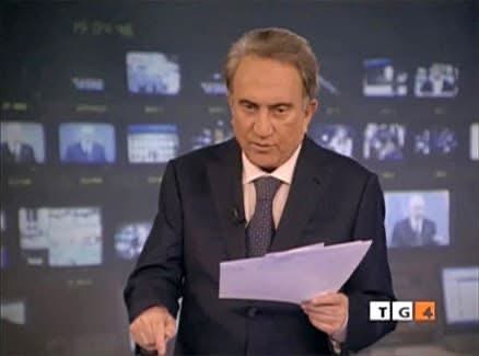 Emilio Fede al Tg4