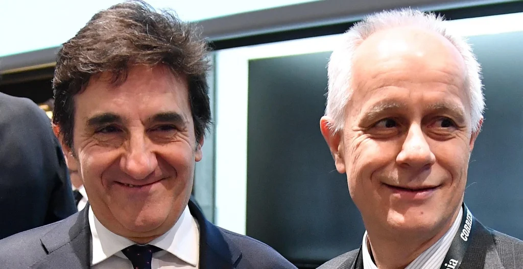 Urbano Cairo e Luciano Fontana