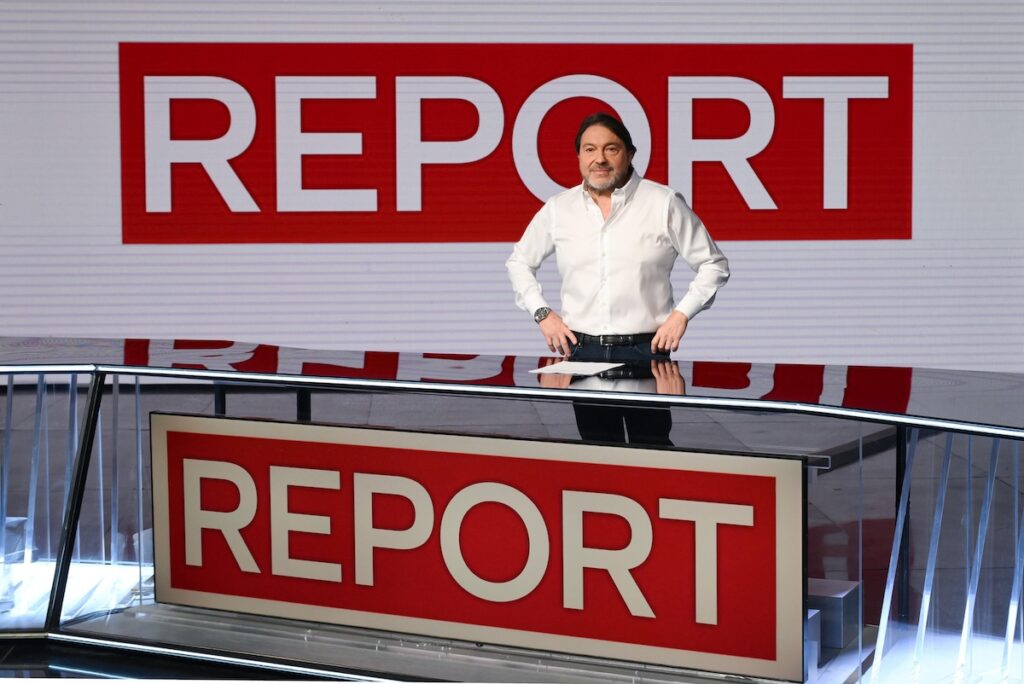 Ranucci nello studio di Report