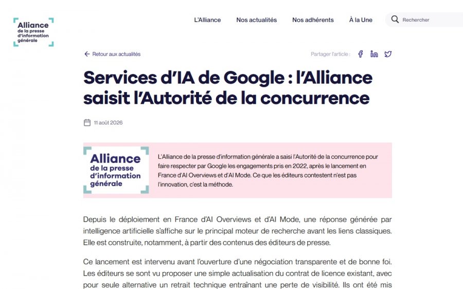 Services d’IA de Google