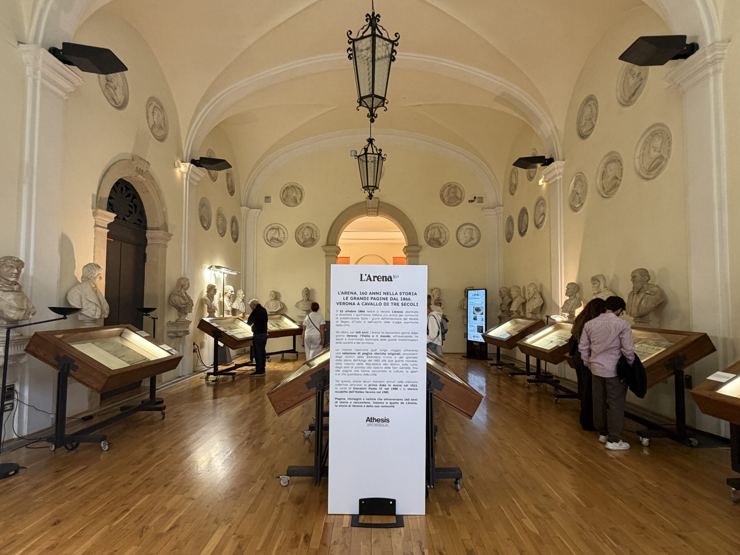 L’Arena compie 160 anni: a Verona una mostra e un libro sul quotidiano
