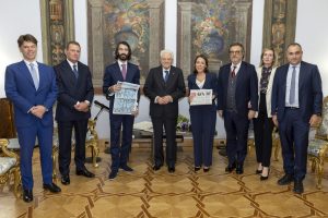 QN, il progetto del nuovo giornale illustrato a Sergio Mattarella