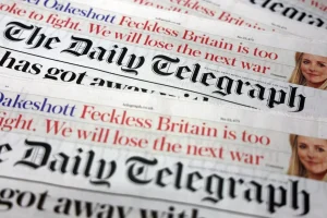 Il Telegraph cerca nuovo acquirente: salta l’operazione da 500 milioni di sterline con RedBird Capital