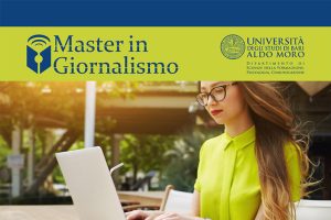 Master in Giornalismo di Bari: proroga iscrizioni al 29 febbraio